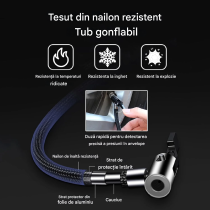 Mini Compresor Auto 12V Tip Pistol cu Afișaj Digital Programabil