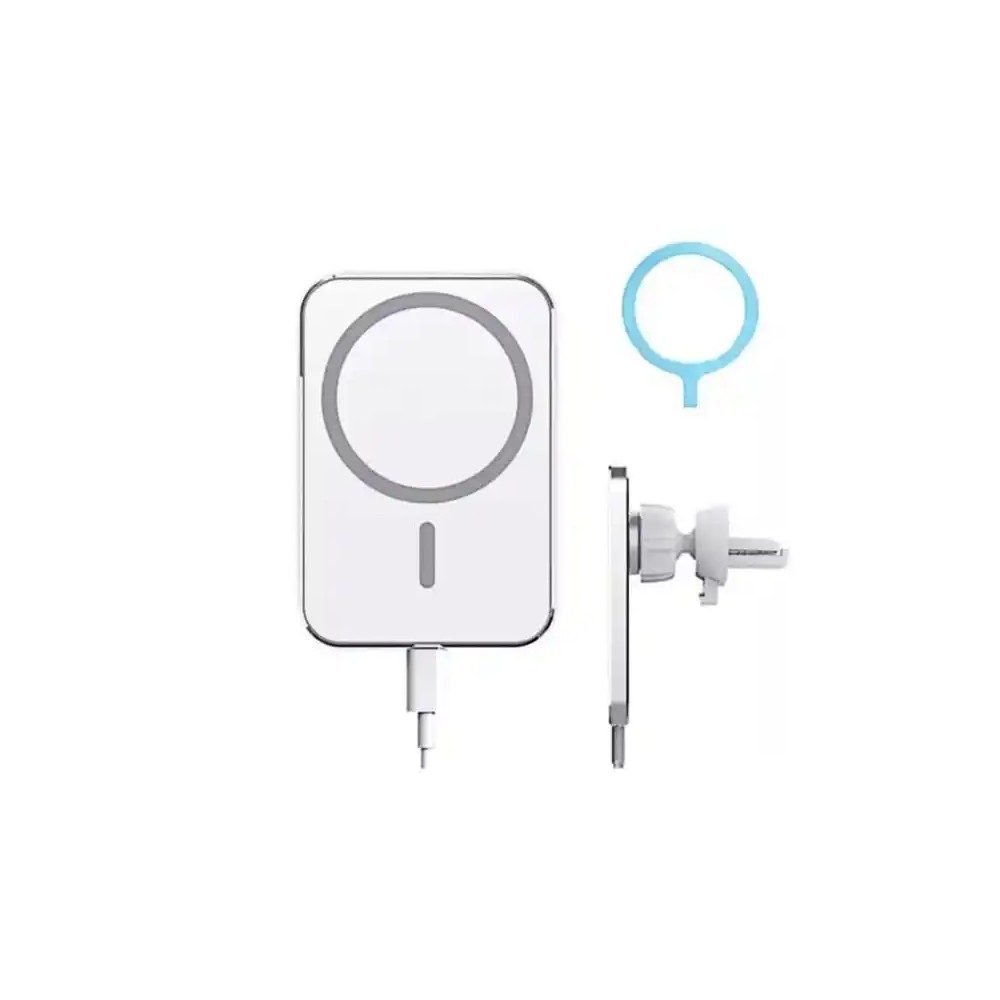 Suport Auto cu Încărcare Wireless MagSafe Rapidă 15W – Perfect pentru iPhone