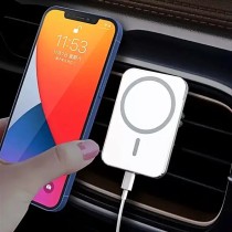 Suport Auto cu Încărcare Wireless MagSafe Rapidă 15W – Perfect pentru iPhone