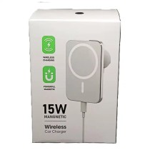 Suport Auto cu Încărcare Wireless MagSafe Rapidă 15W – Perfect pentru iPhone