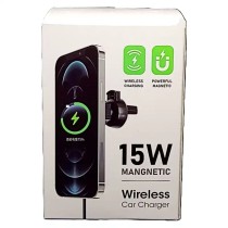 Suport Auto cu Încărcare Wireless MagSafe Rapidă 15W – Perfect pentru iPhone