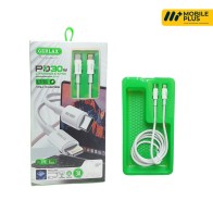 Cablu USB-C la Lightning,...