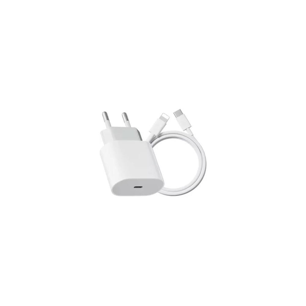 Încărcător USB-C 25W cu Cablu USB-C la Lightning – Încărcare Rapidă și Sigură